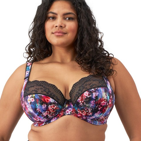 Elomi Lucie plunge full bust bra close up
