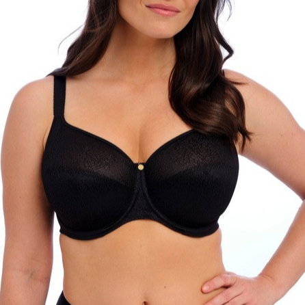 Fantasie Demure smooth t-shirt full bust bra black