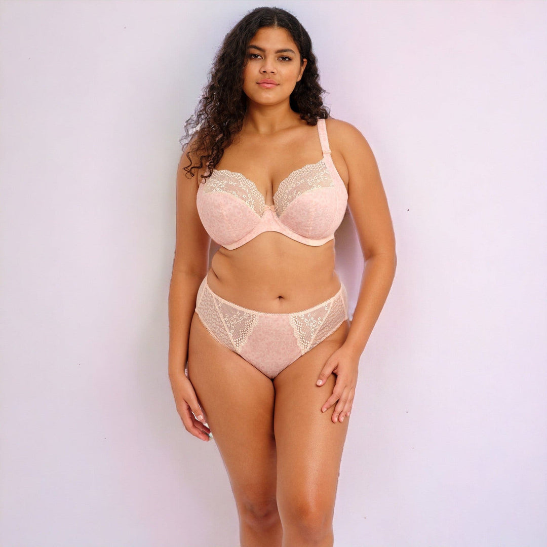 Lucie Plunge Bra | Blush