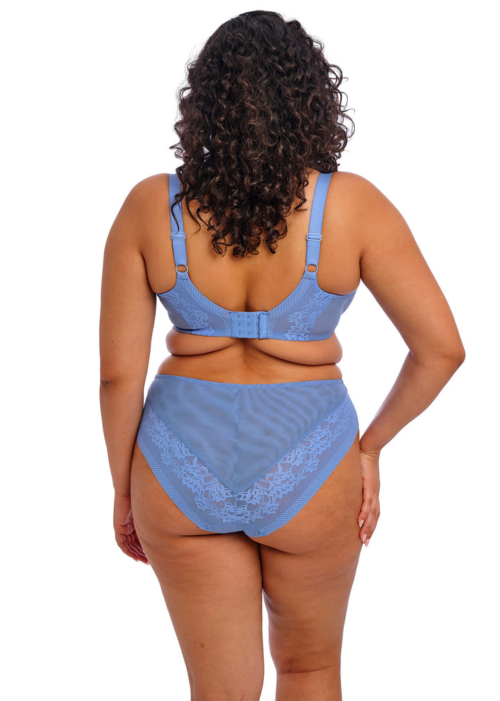 Nerina High Leg Brief | Cornflower