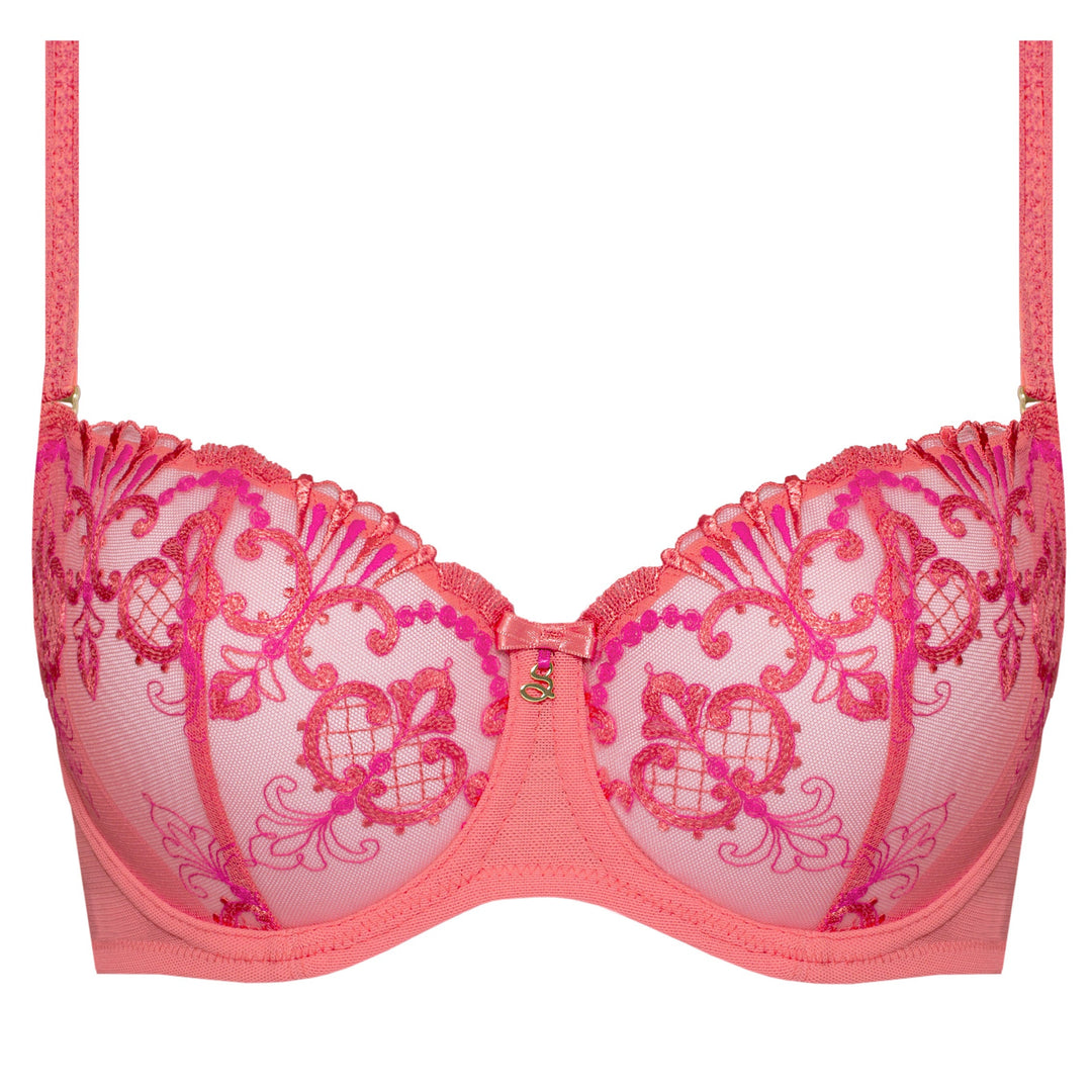 Samanta Polish full bust Perla half cup bra