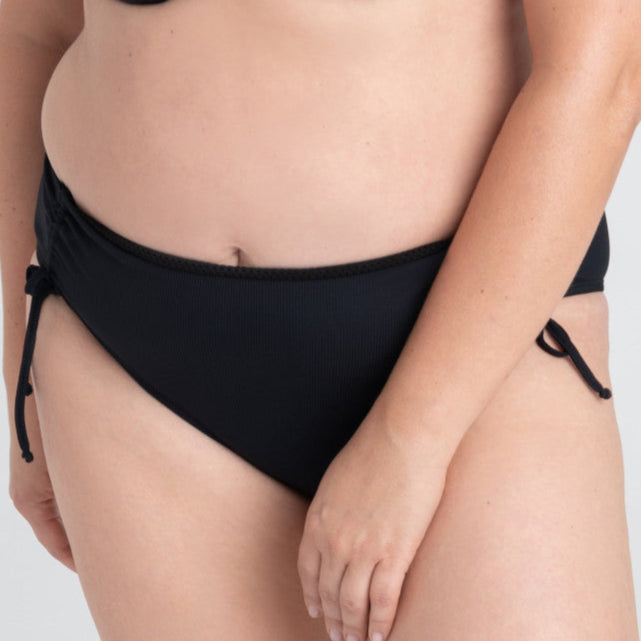 Venus Wrap Top Bikini | Black