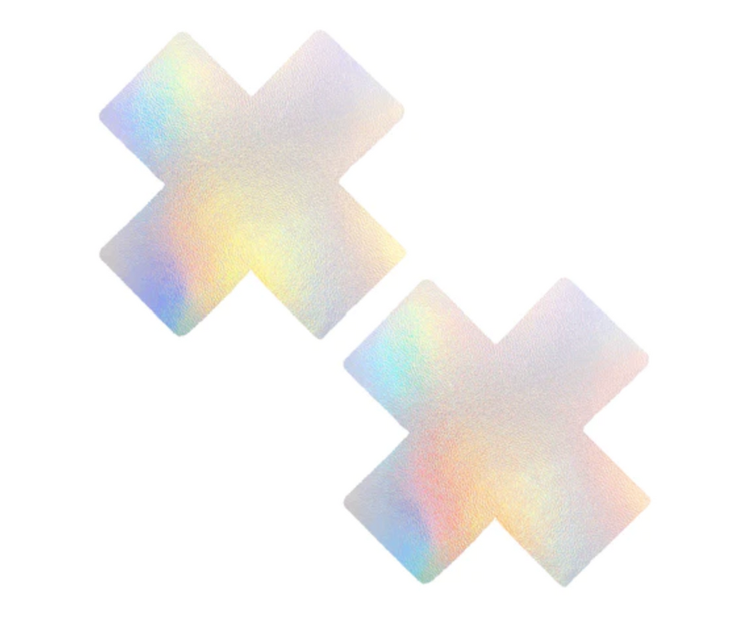 Care Bear Holographic X Nipple Cover Pasties