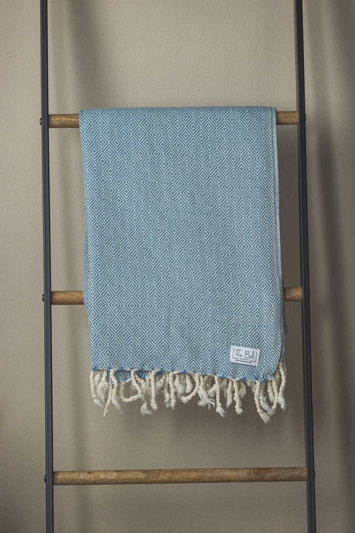 Diamond Turkish Towels – Luxurious Bath or Throw Blanket