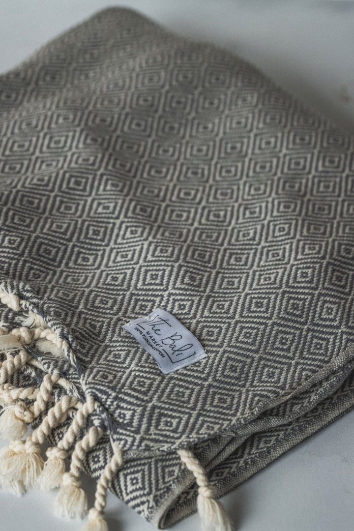 Diamond Turkish Towels – Luxurious Bath or Throw Blanket