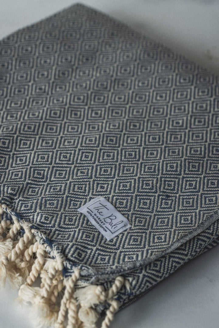 Diamond Turkish Towels – Luxurious Bath or Throw Blanket