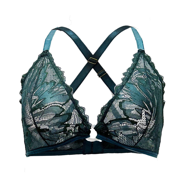 Peacock Coral O-Ring Bralette