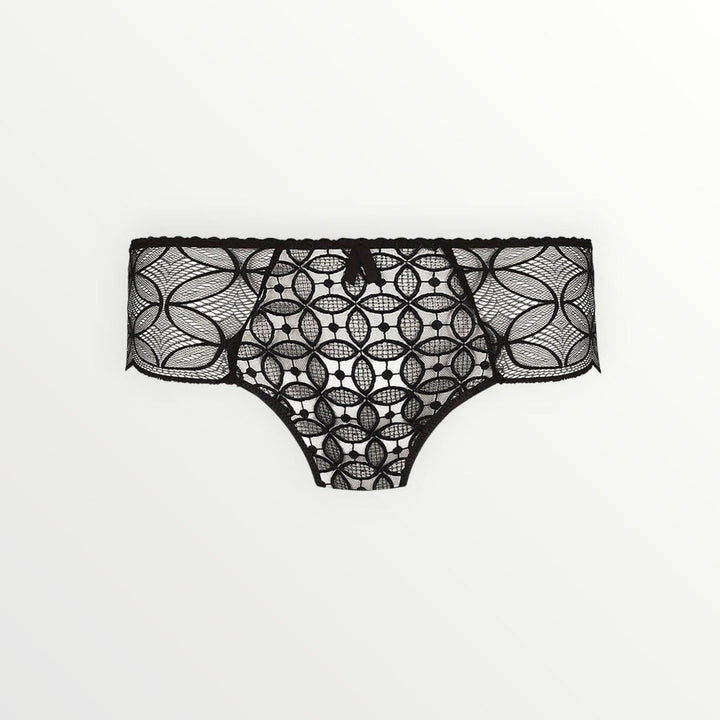 Empreinte Romy Demi Bra in Reglisse color with elegant lace detailing, French Lingerie