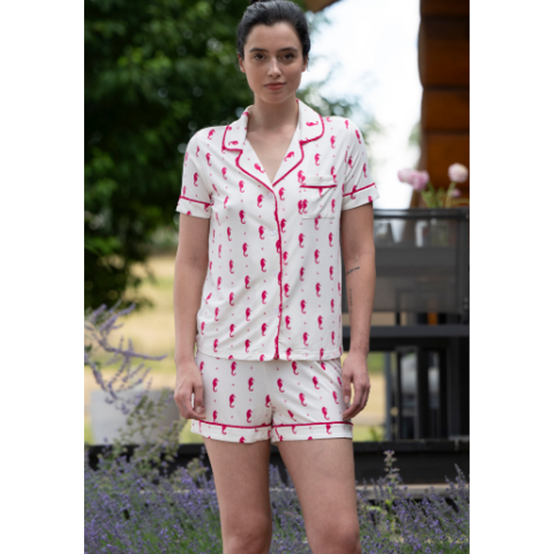 Seahorse Bamboo PJ Set