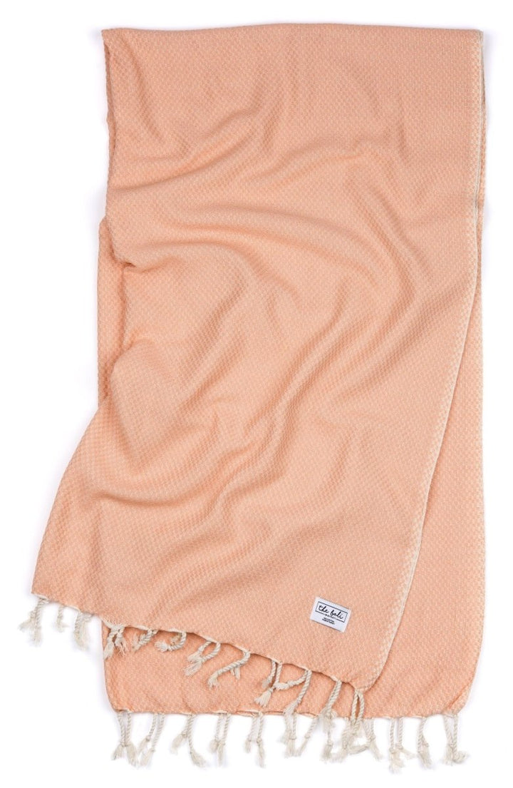 Waffle Weave Turkish Bath Towel – 40”x70” Organic Cotton, Soft & Absorbent