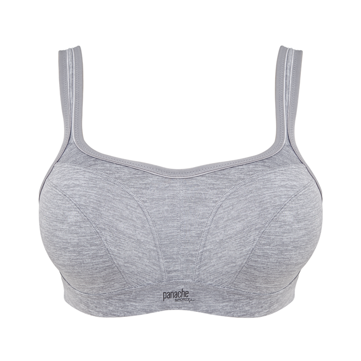 Wired Sports Bra Gray Marl