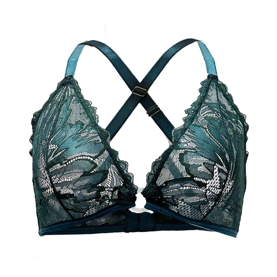 Peacock Coral O-Ring Bralette