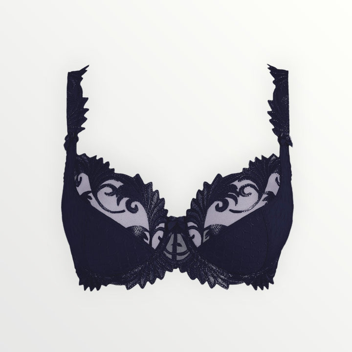 Thalia Low Neck Underwire Bra | Blue Moon