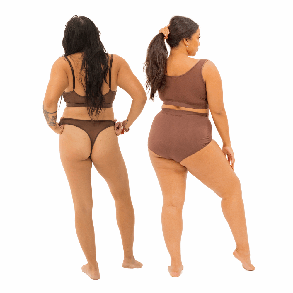 Nude Shade Bralette & Tank Bra