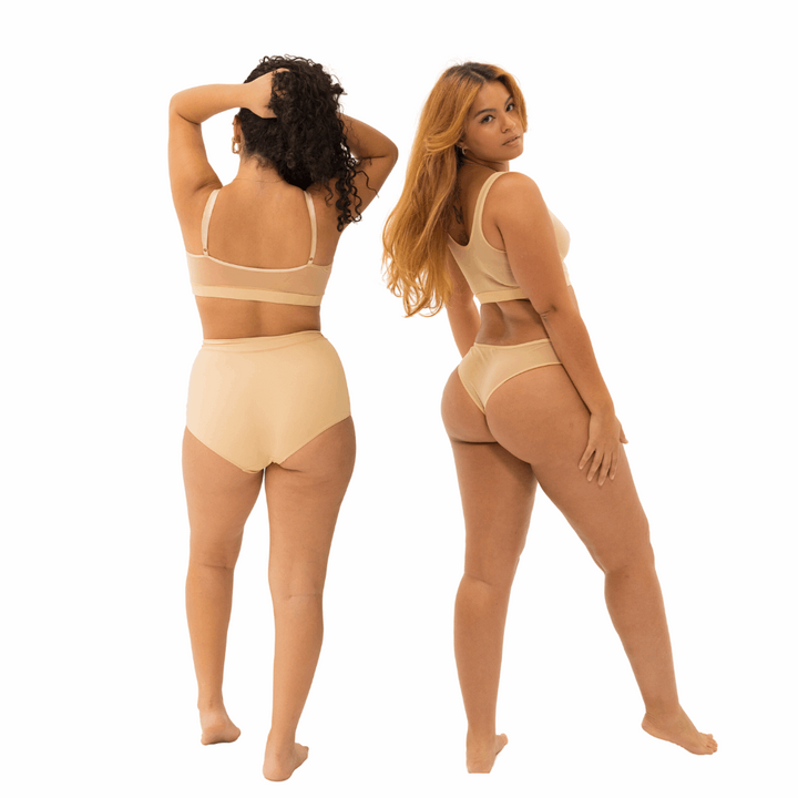 Nude Shade Bralette & Tank Bra