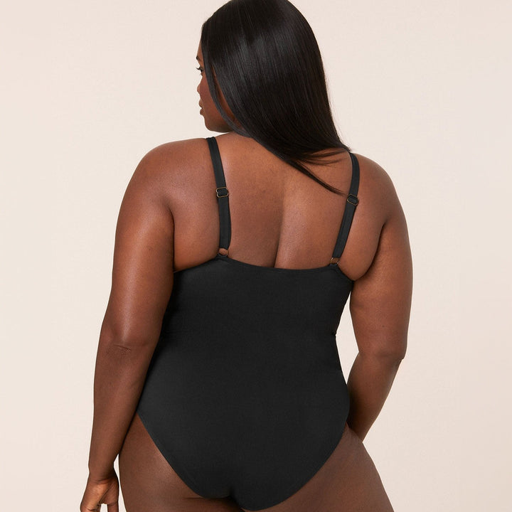 The Amalfi One Piece - Flat - Black - Classic