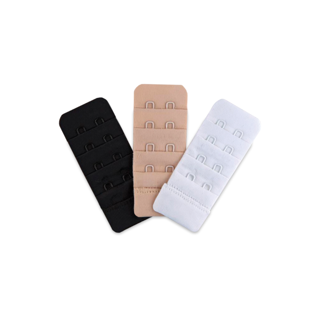 Bra Extenders Multi-Packs (Beige, White, Black)