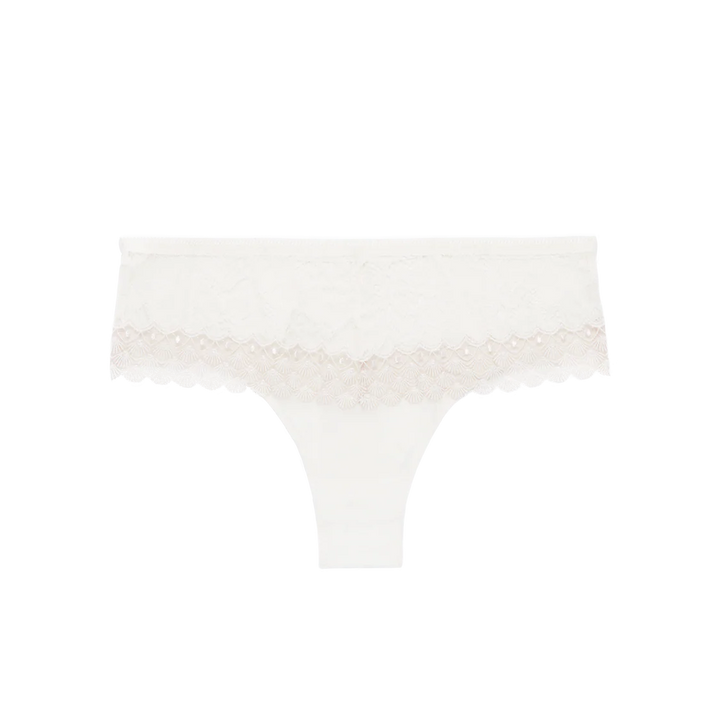 White french thong on a white background