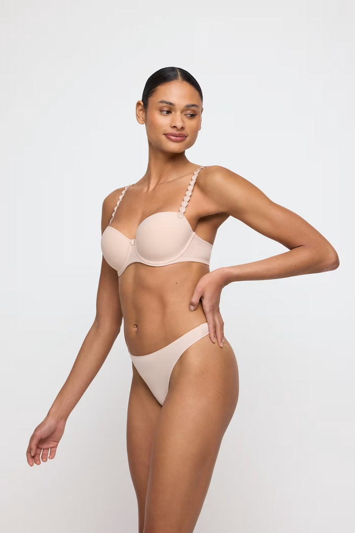 Tom Padded Balcony T-shirt Bra | Cafe Latte