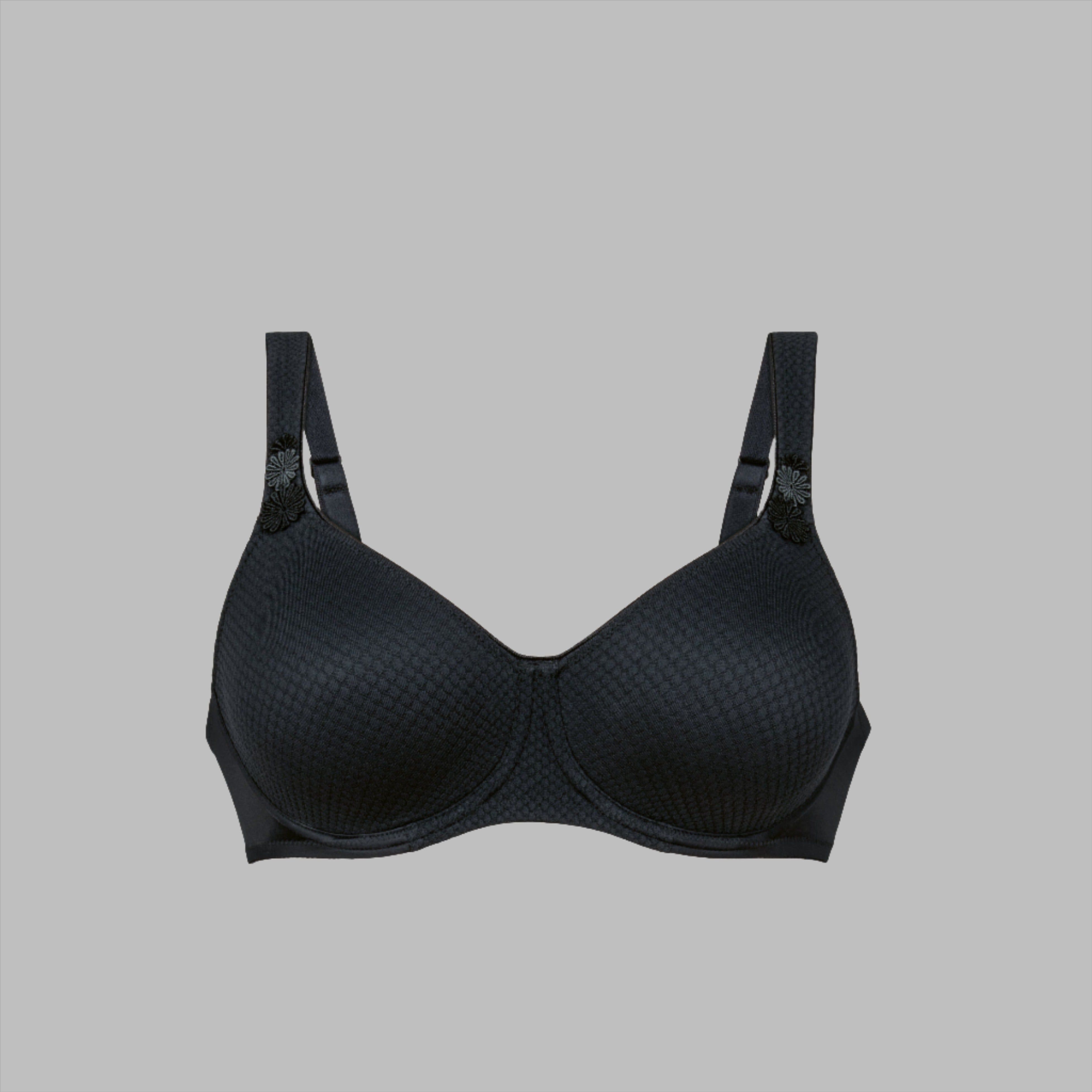 Anita Women's Leni 5884 Underwired Comfort Bra - Black, 34C, Seamless Lined Cups, Medium Support