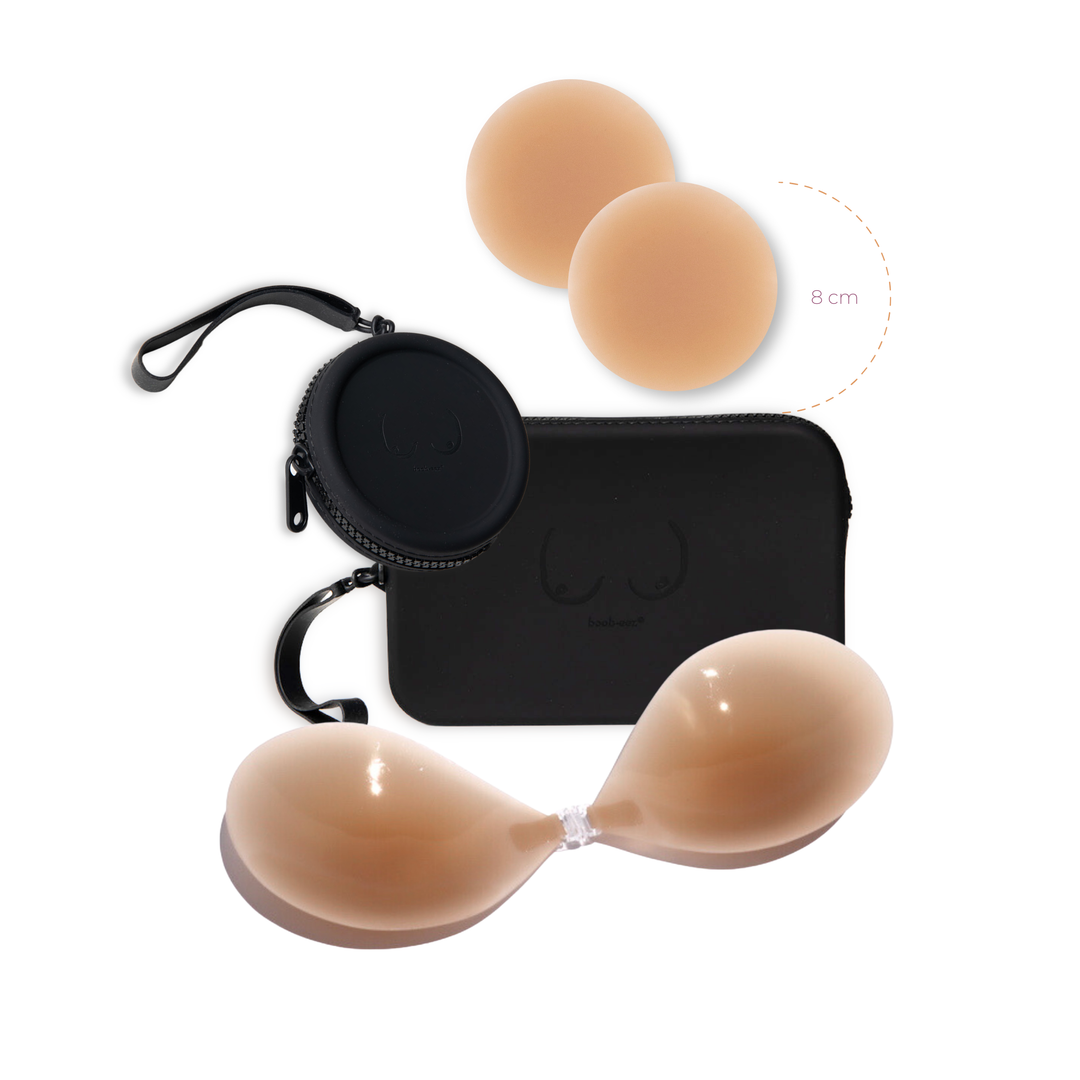 Black Basics Bundle in Medium Nude
