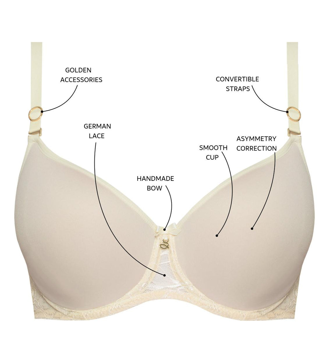 Amelia Strapless Bra | Powder Rose