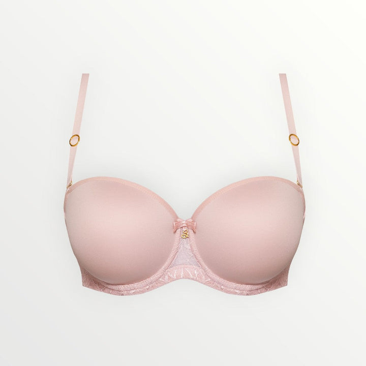 Amelia Strapless Bra | Powder Rose