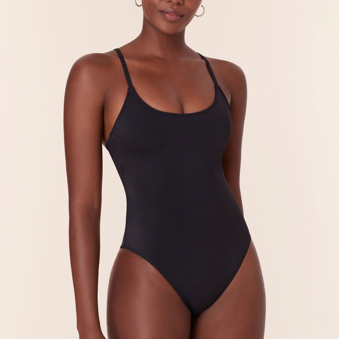 The Amalfi One Piece - Flat - Black - Classic