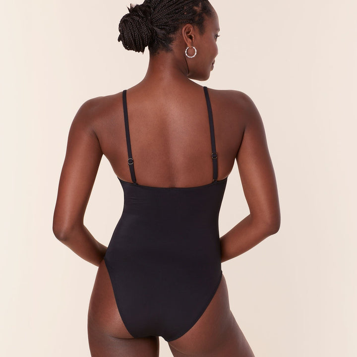 The Amalfi One Piece - Flat - Black - Classic