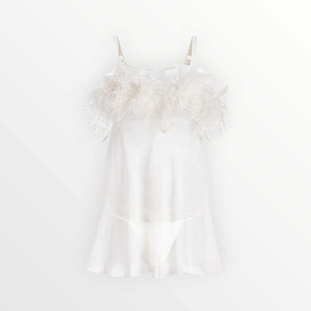 Amalfi Babydoll Set | Ivory