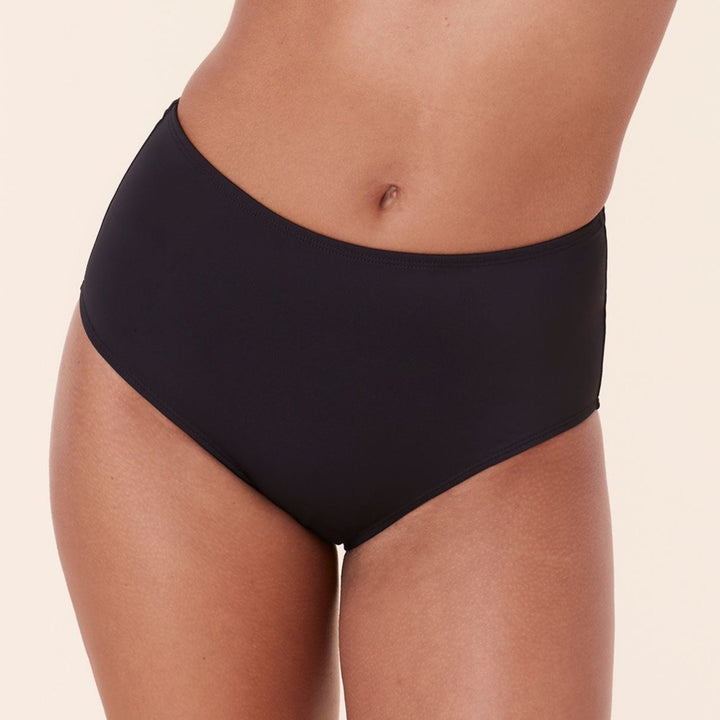 The High - Waisted - Bottom - Eco Nylon - Black