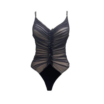 Brigitte ruched bodysuit Carol Coehlo