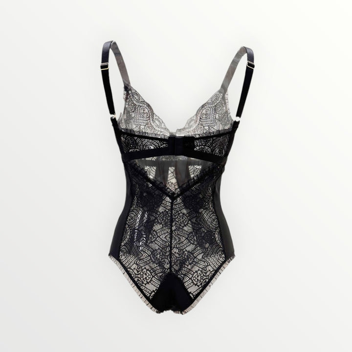 Dark Light Perfect Fit Bodysuit | Black