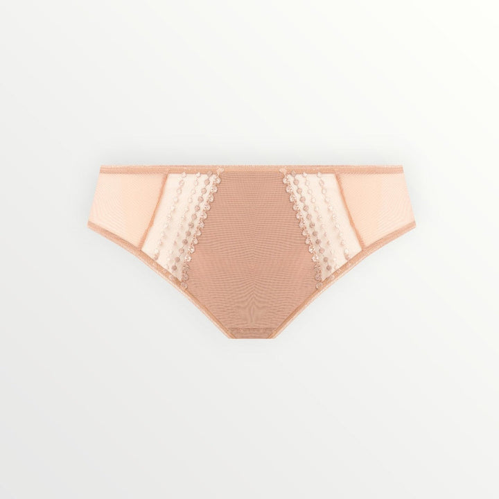 Elomi Matilda Brief in Cafe au Lait color with lace details