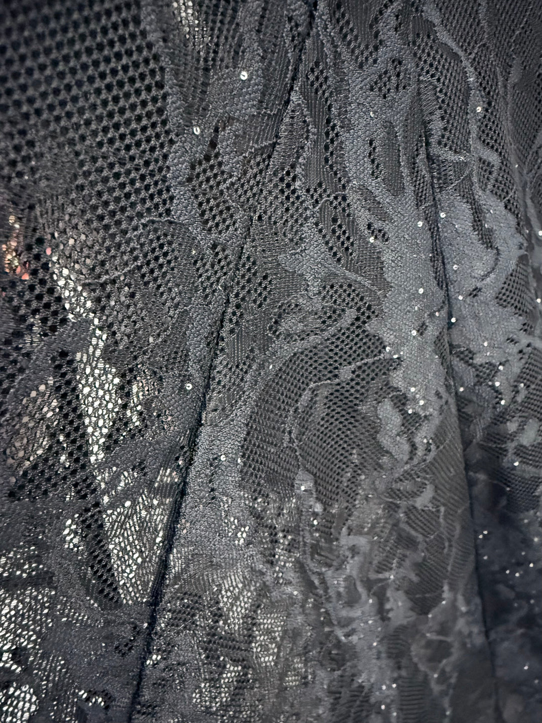 Machu Picchu Mini Sequin Lace Long Gown