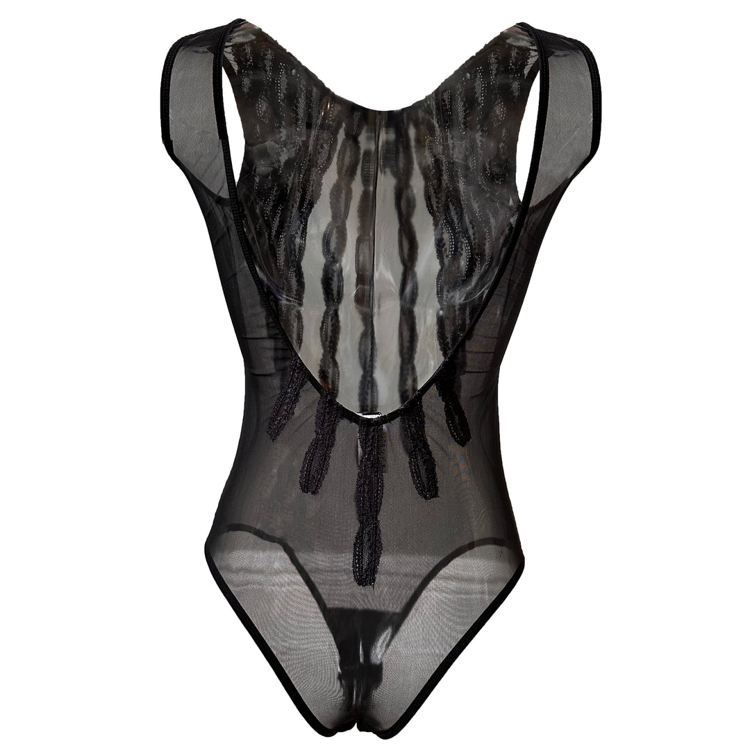 Paradox Cascade Black Bodysuit