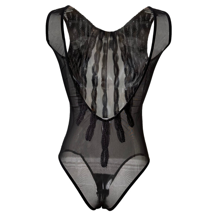 Paradox Cascade Black Bodysuit