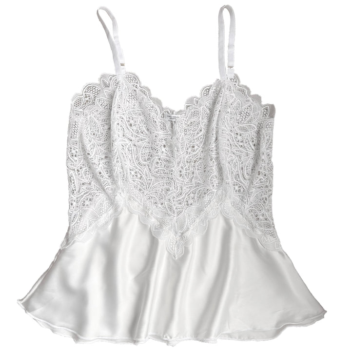 Paradox Off White A-line Babydoll Set