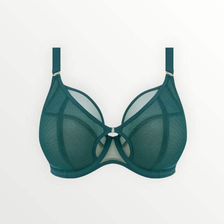 Kintai Full Support Plunge Bra | Teal