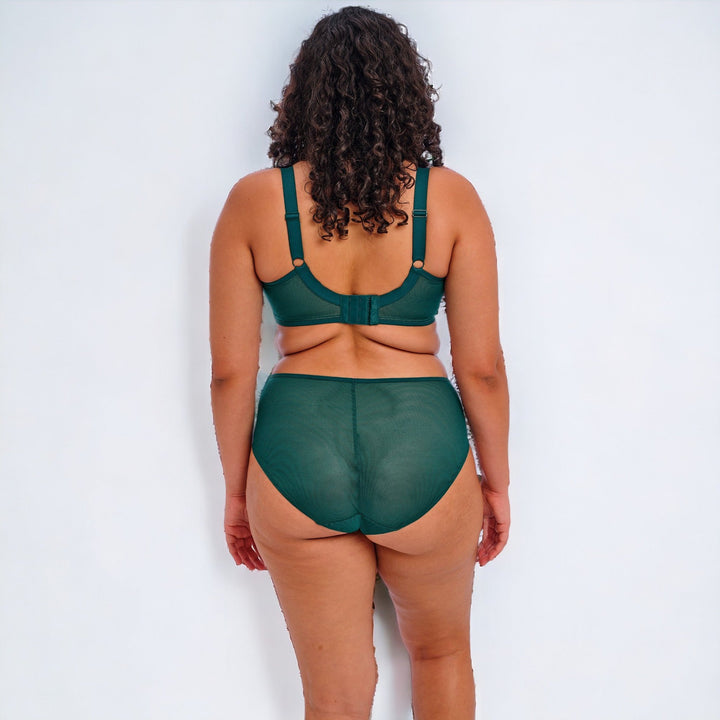 Kintai Full Support Plunge Bra | Teal