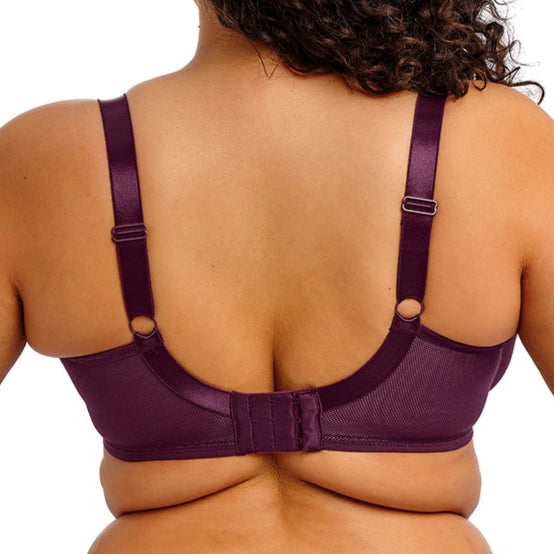Kintai Full Support Plunge Bra | Blackberry
