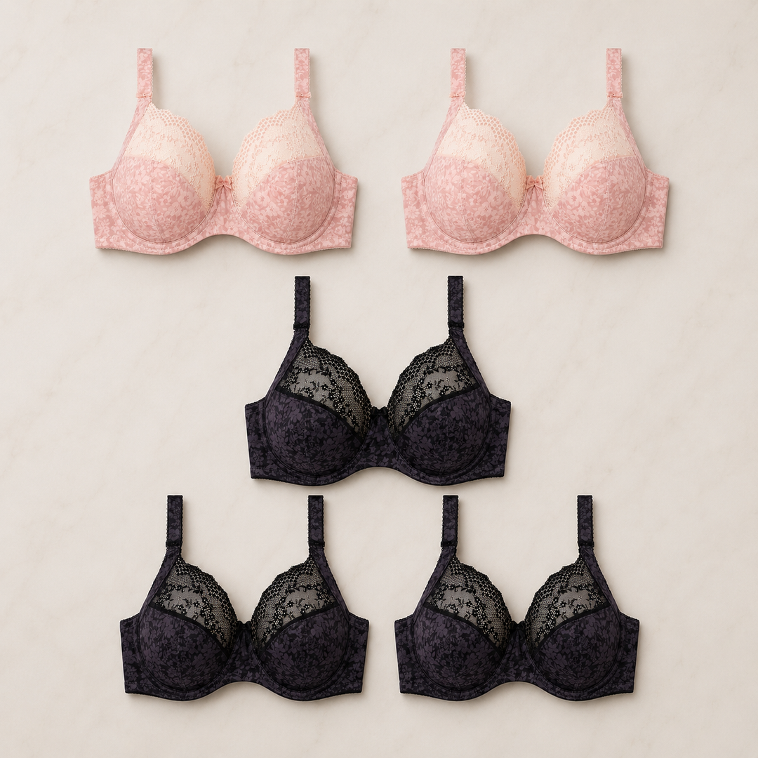 The Foundation Capsule | Lucie Bra 5-Pack Capsule