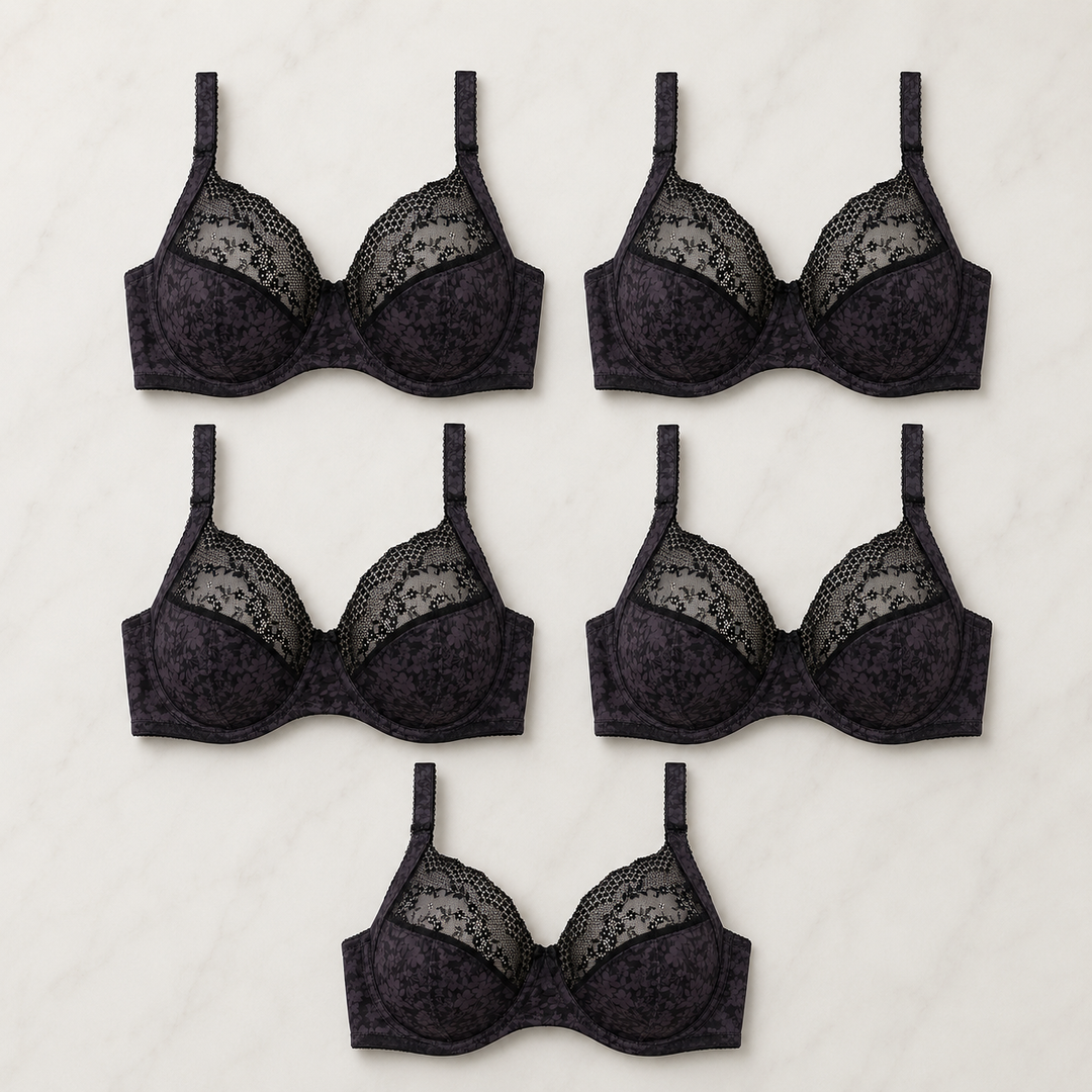 The Foundation Capsule | Lucie Bra 5-Pack Capsule