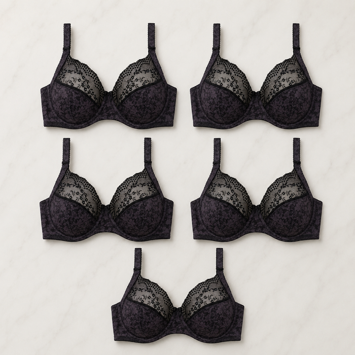 The Foundation Capsule | Lucie Bra 5-Pack Capsule