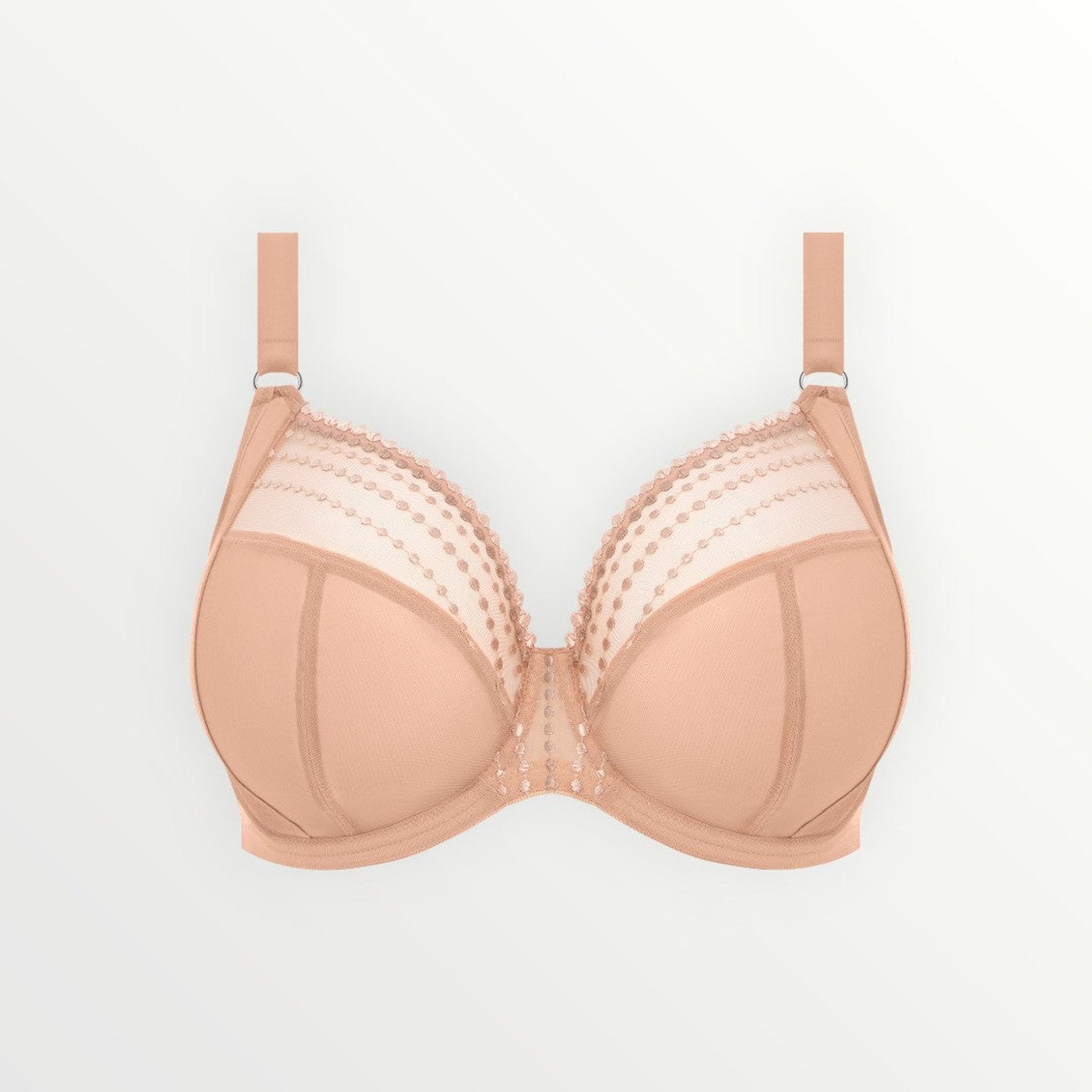 Matilda Full Support Plunge Bra  Cafe Au Lait – The Perky Lady