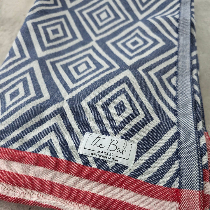 Modern Diamond Collection | Turkish Beach Towel