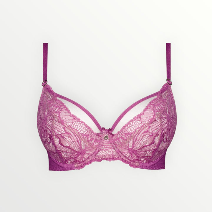 Mila Balcony Bra | Raspberry