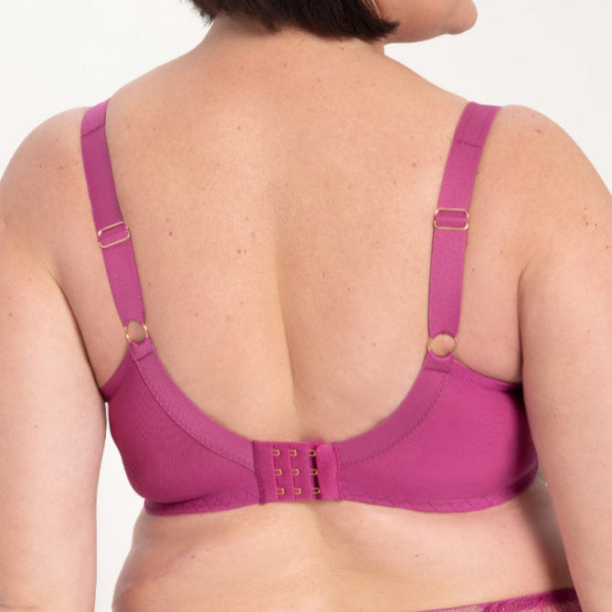 Mila Full Cup Bra | Raspberry