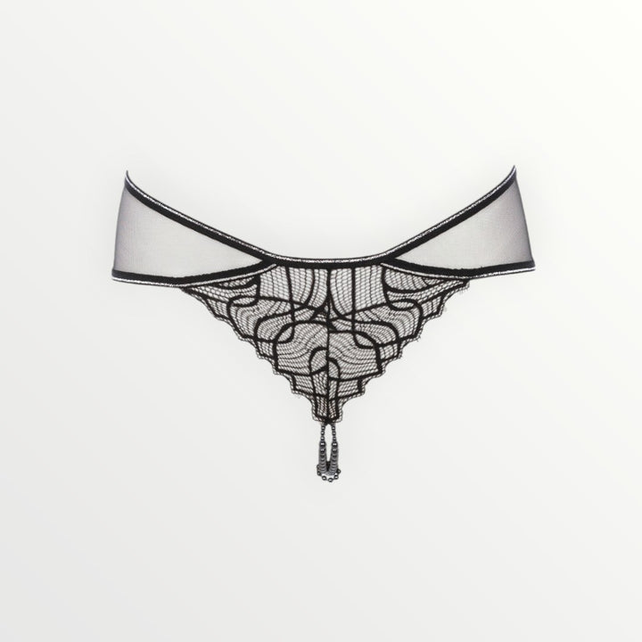 Manhattan Double Pearl Brief | Black