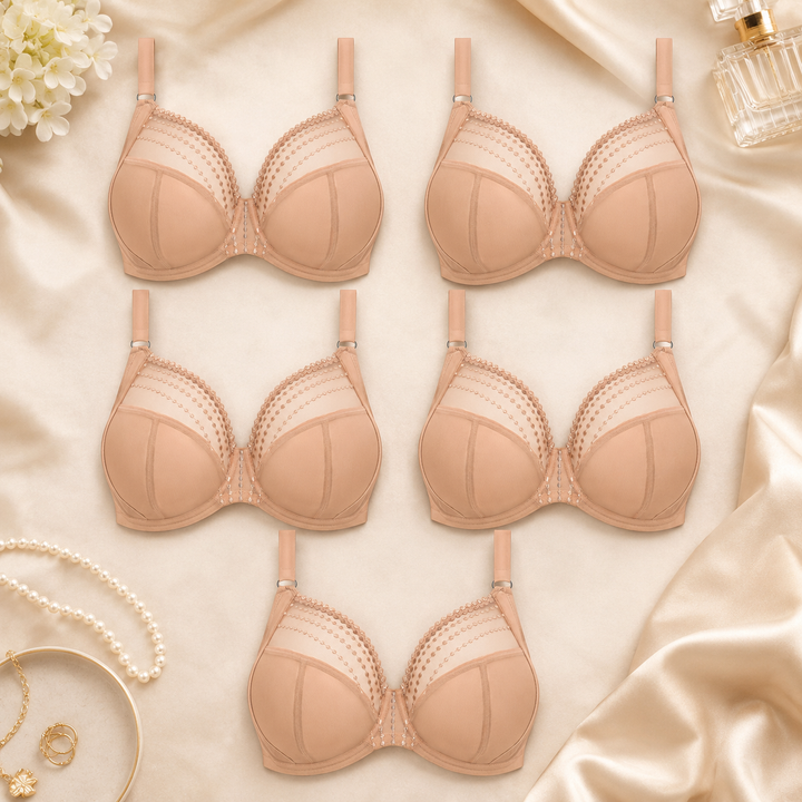 The Foundation Capsule | Maltilda Full Coverage Plunge 5-Pack Capsule